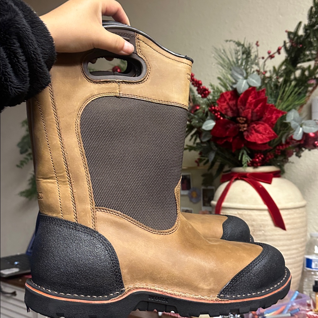 Red Wing Worx 5715 Pull-On Boot Steel Toe Men Us 13